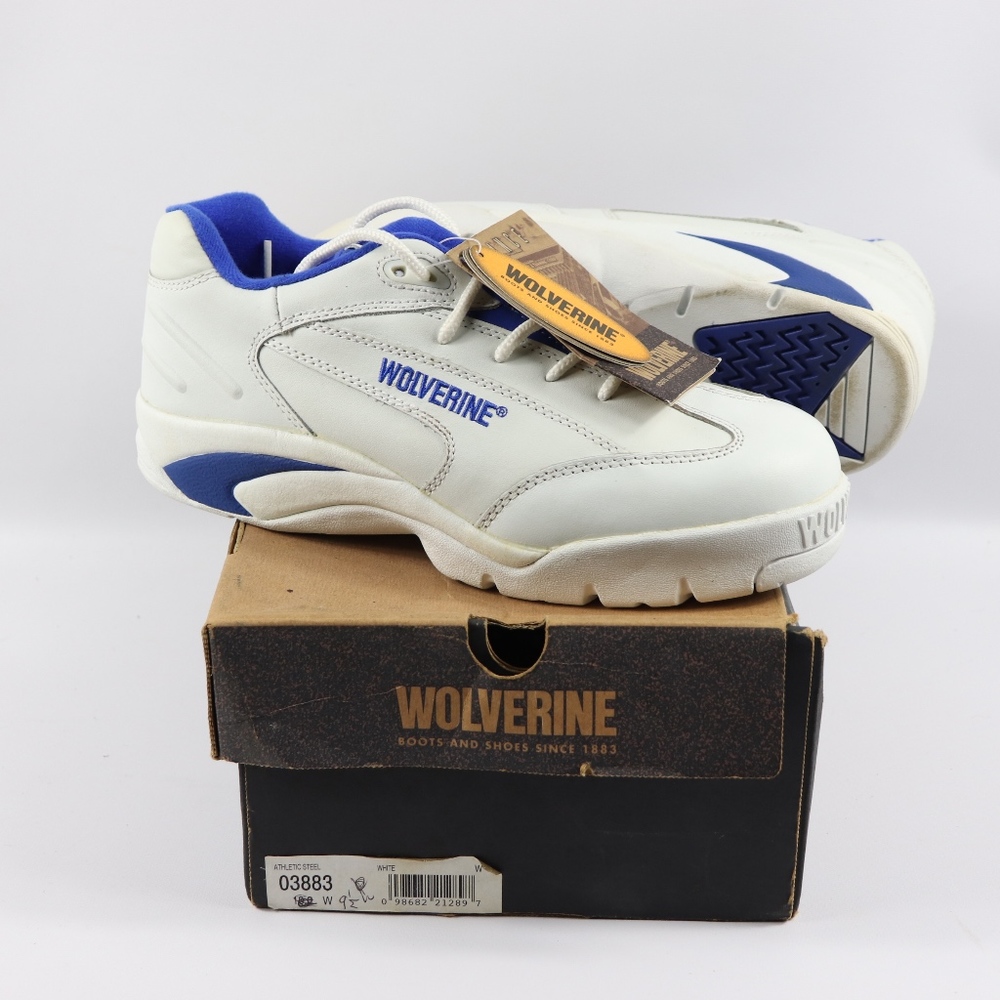 New Wolverine Mens 9.5 W Steel Toe Work Shoes